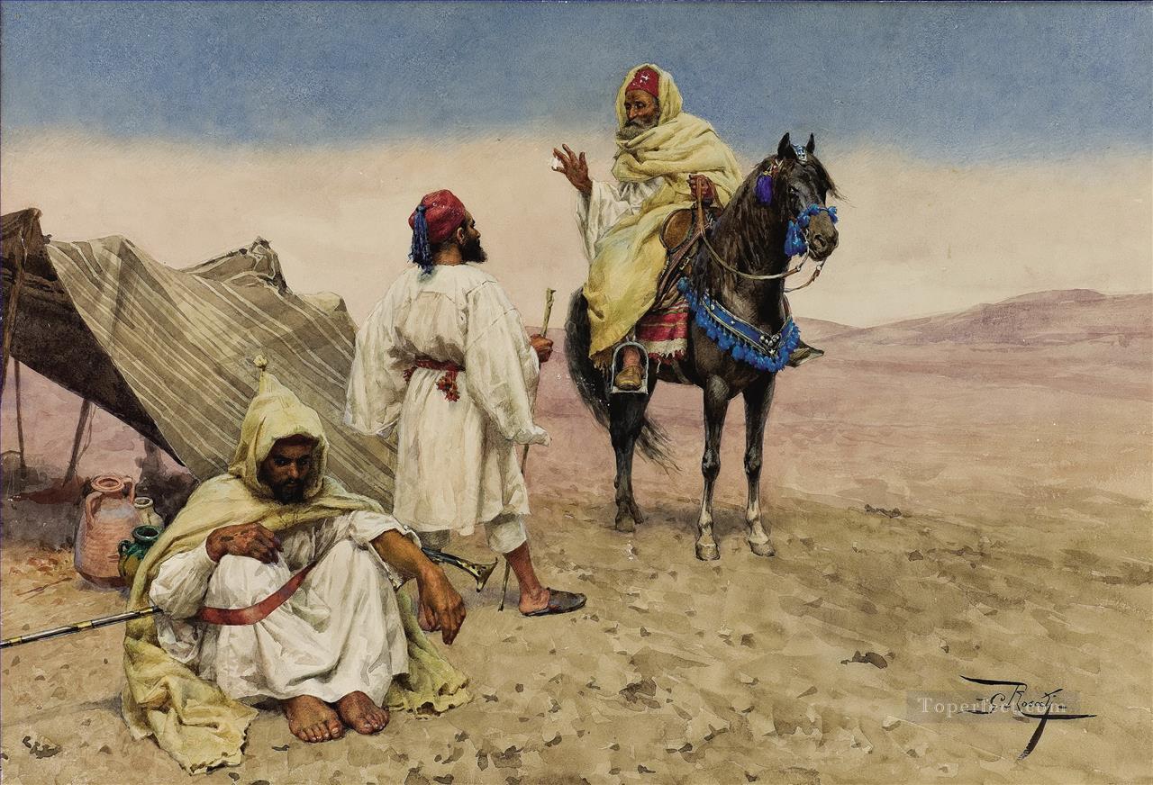 Giulio Rosati árabe Pintura al óleo
